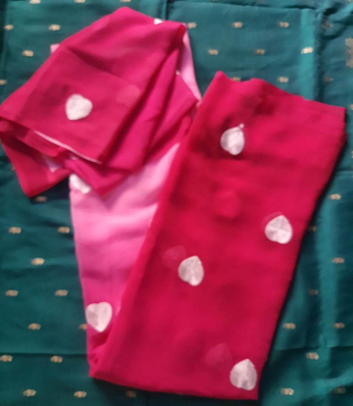 Georgette Multi color