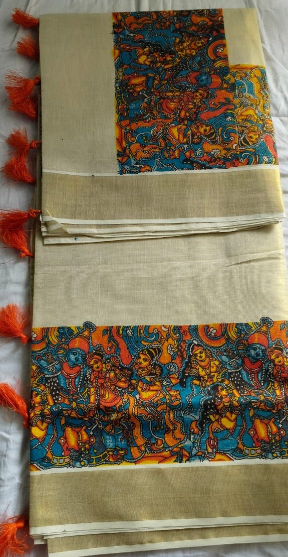 Tissue Kerala Saree