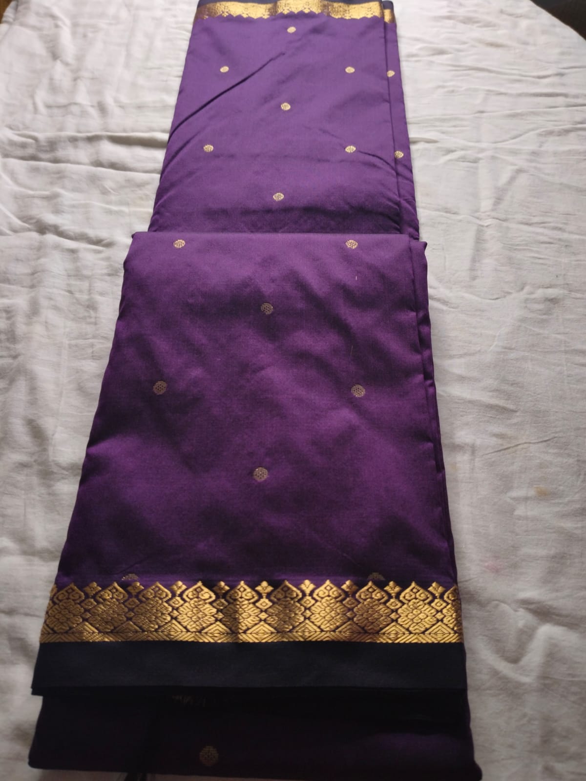 Kanchi Small Boarder Butta Silk