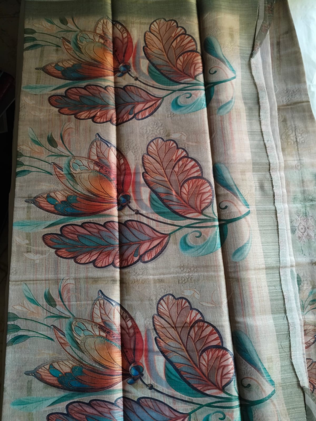 Tissue silk Digital printed