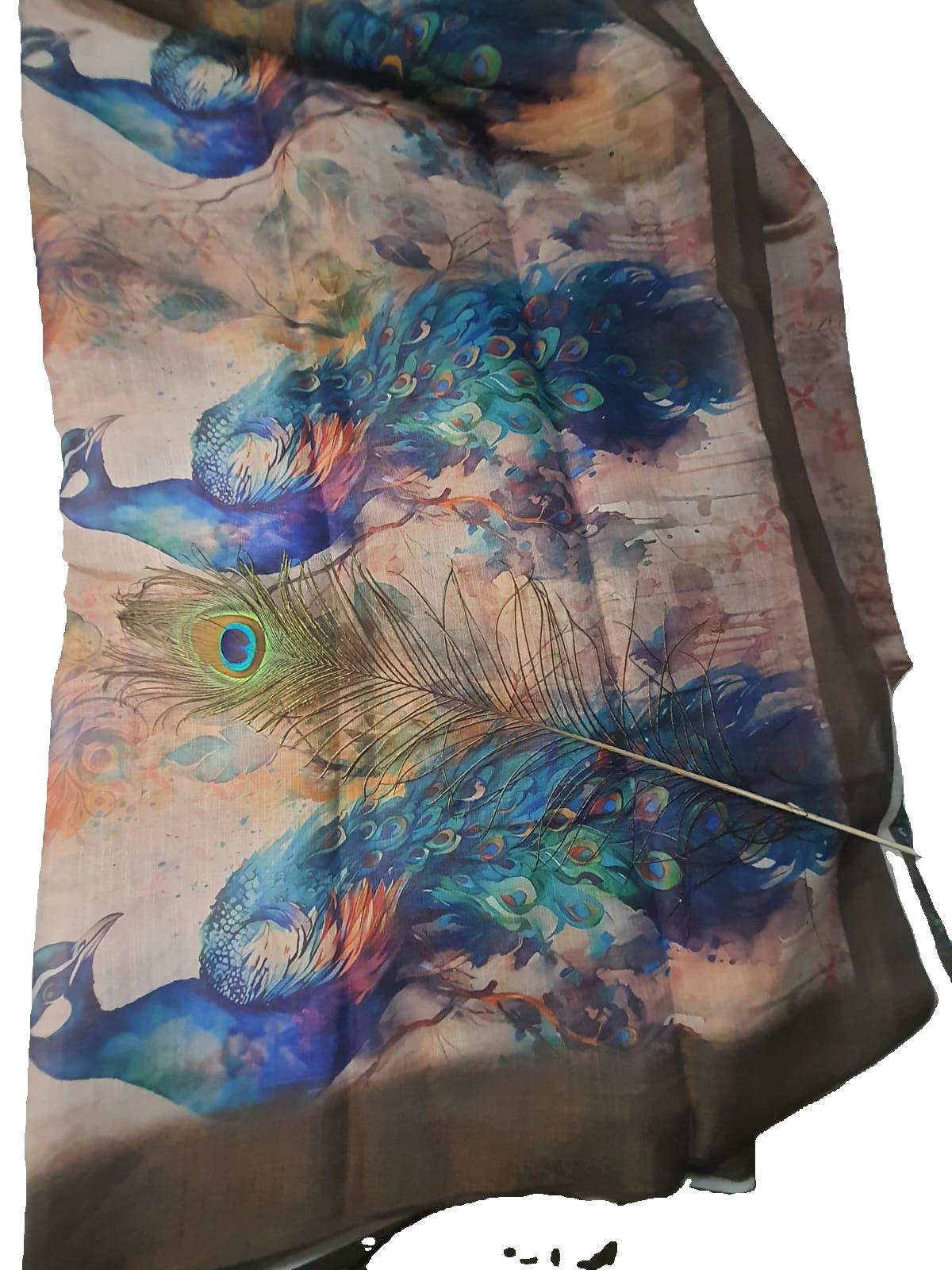 Tissue silk Digital printed