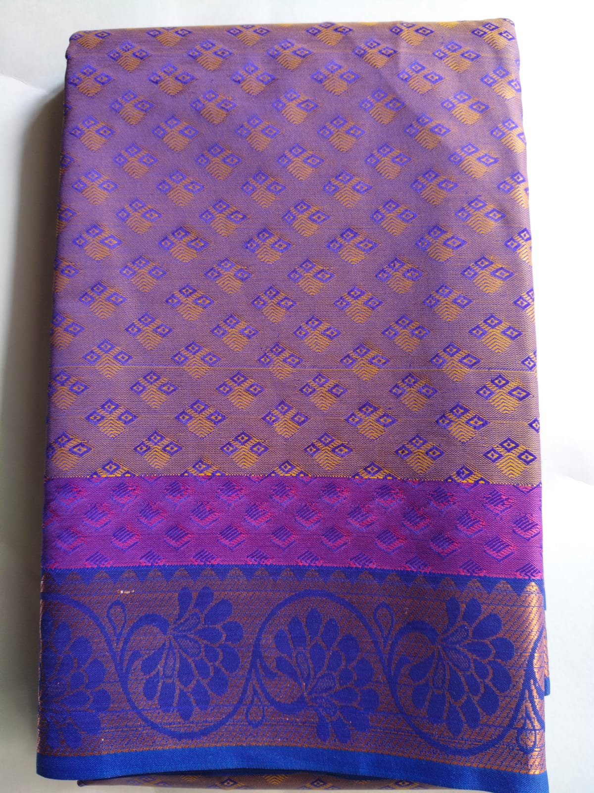 Kanchi PlainThread Butta Sarees