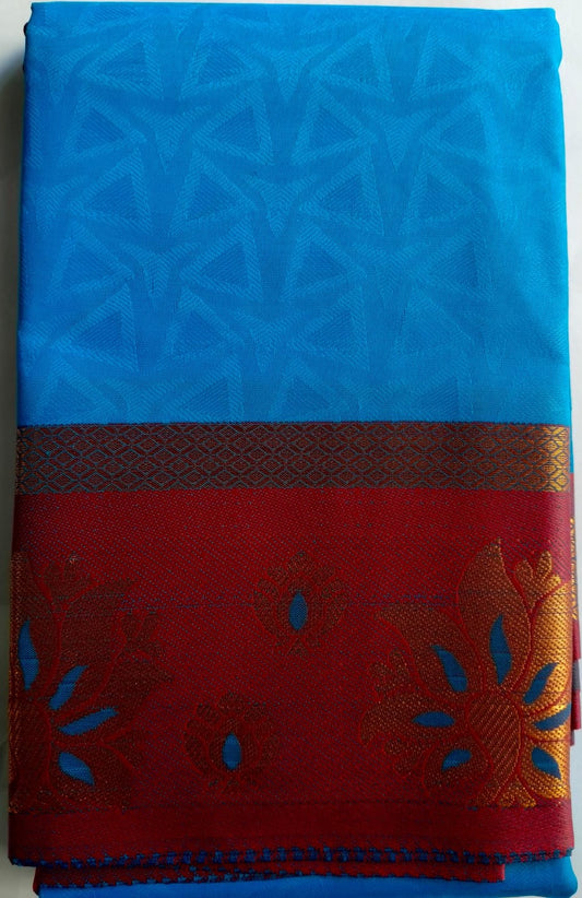 Kanchi PlainThread Butta Sarees