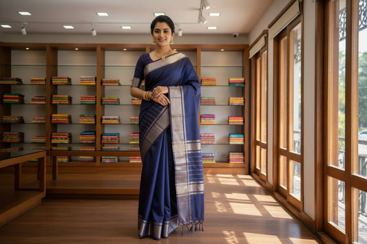 Mangalgiri Saree with blouse