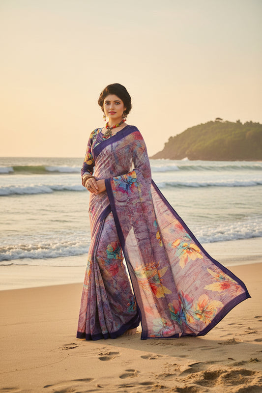 Tissue silk Digital printed