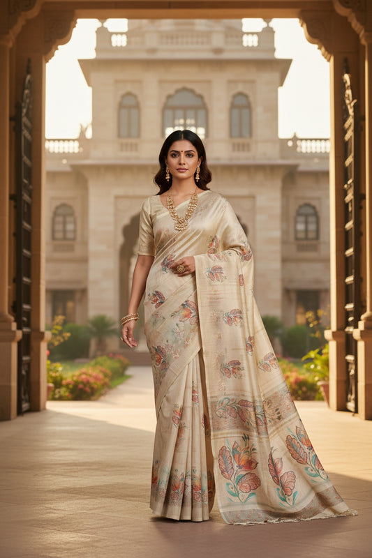 Tissue silk Digital printed