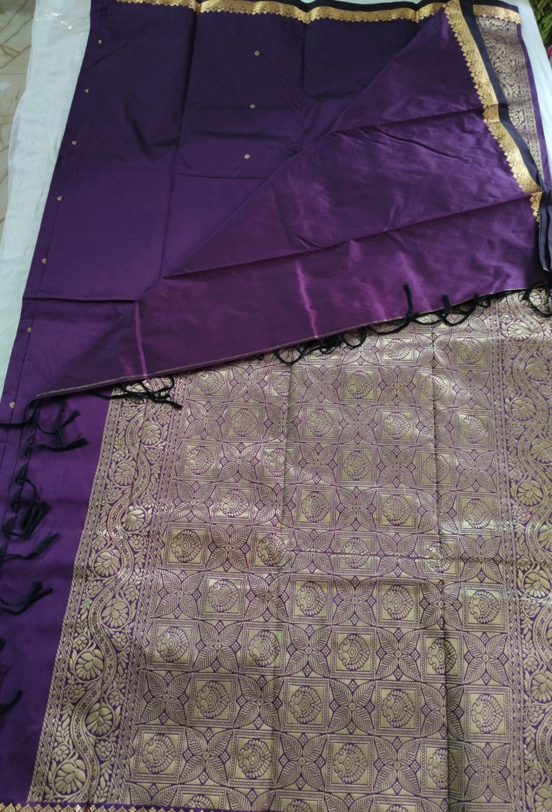 Kanchi Small Boarder Butta Silk