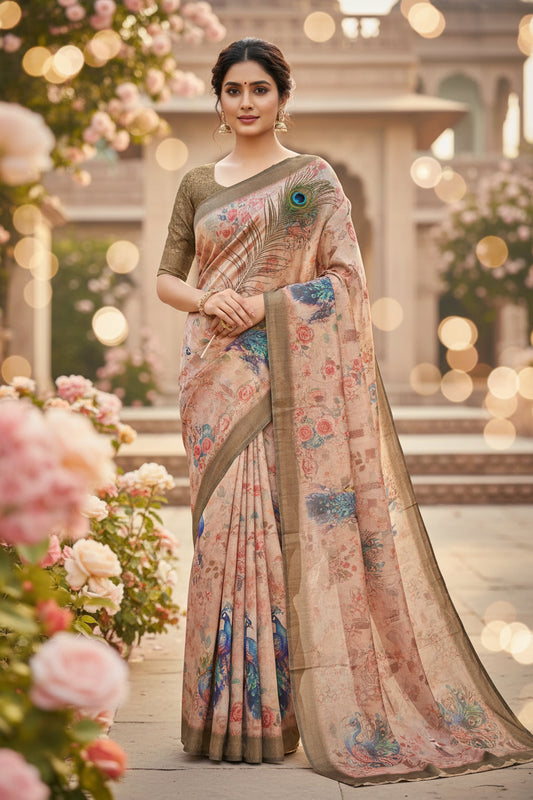 Tissue silk Digital printed